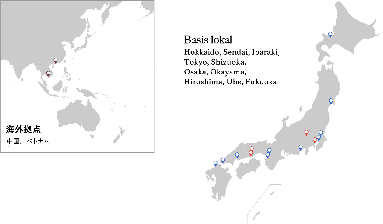 拠点エリアマップ