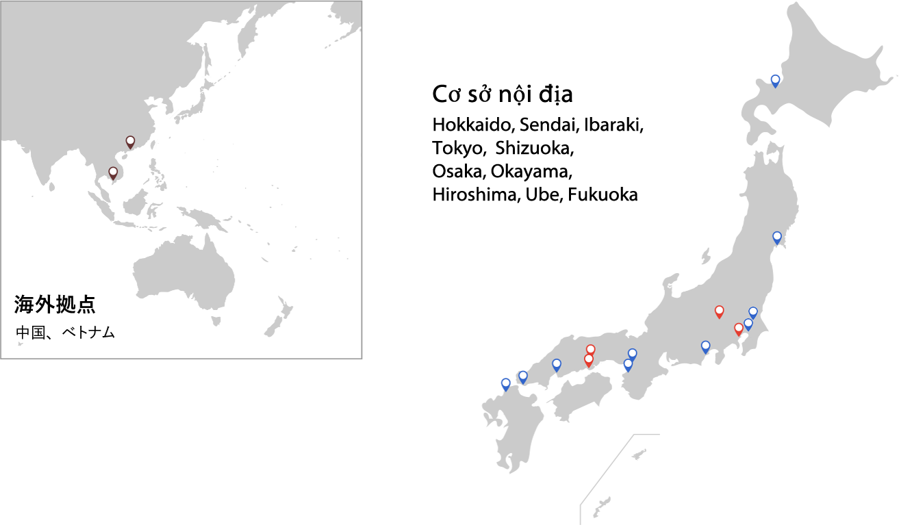 拠点エリアマップ