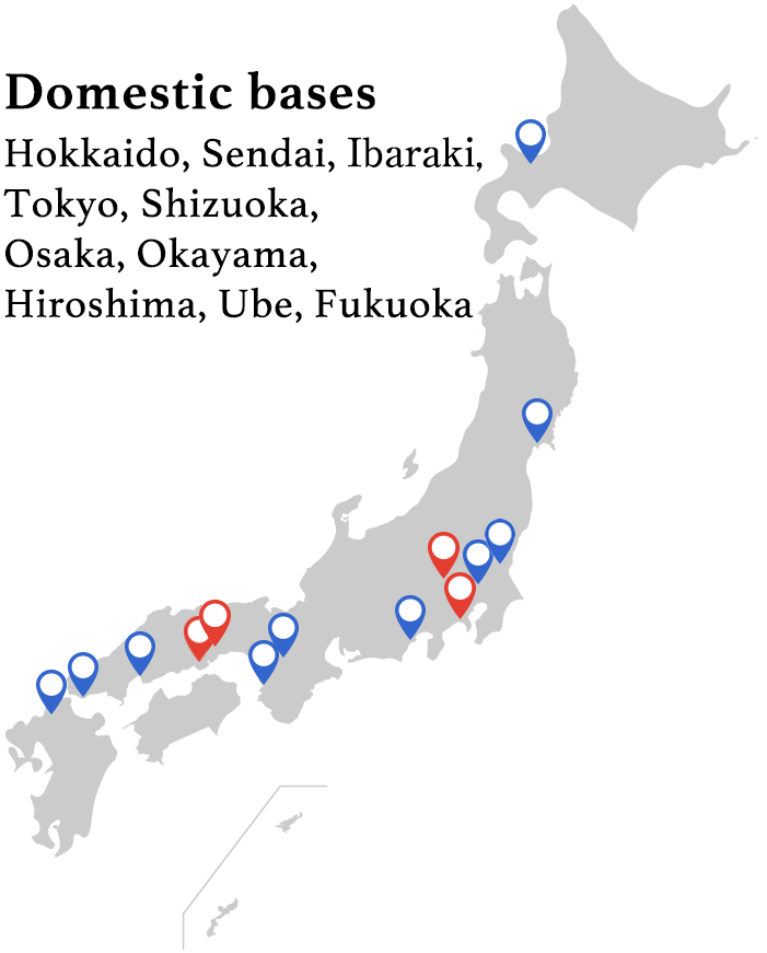拠点エリアマップ
