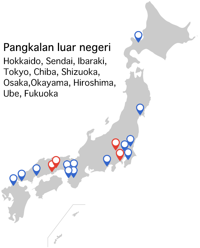 拠点エリアマップ