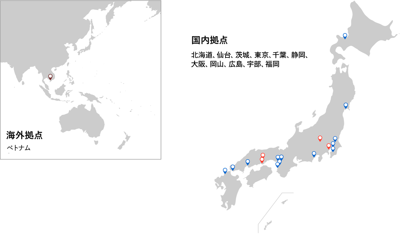 拠点エリアマップ