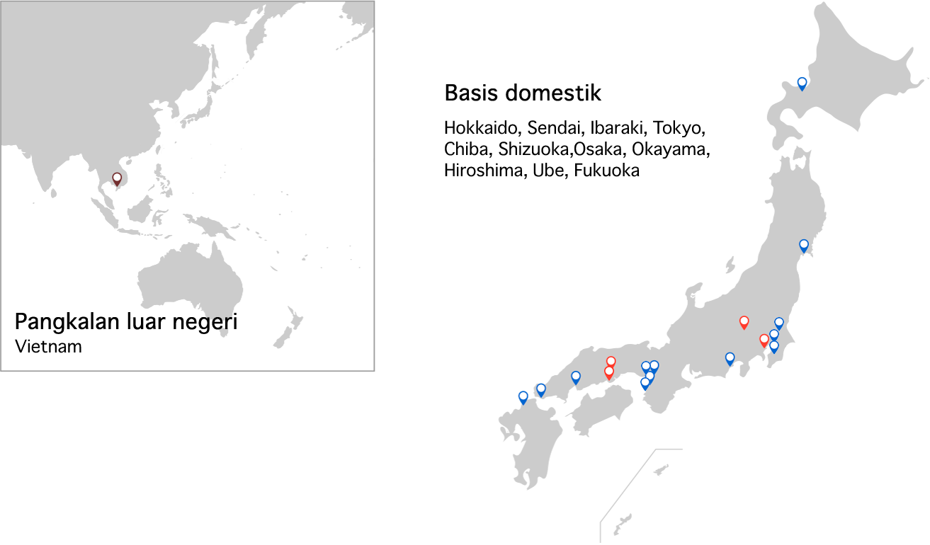 拠点エリアマップ